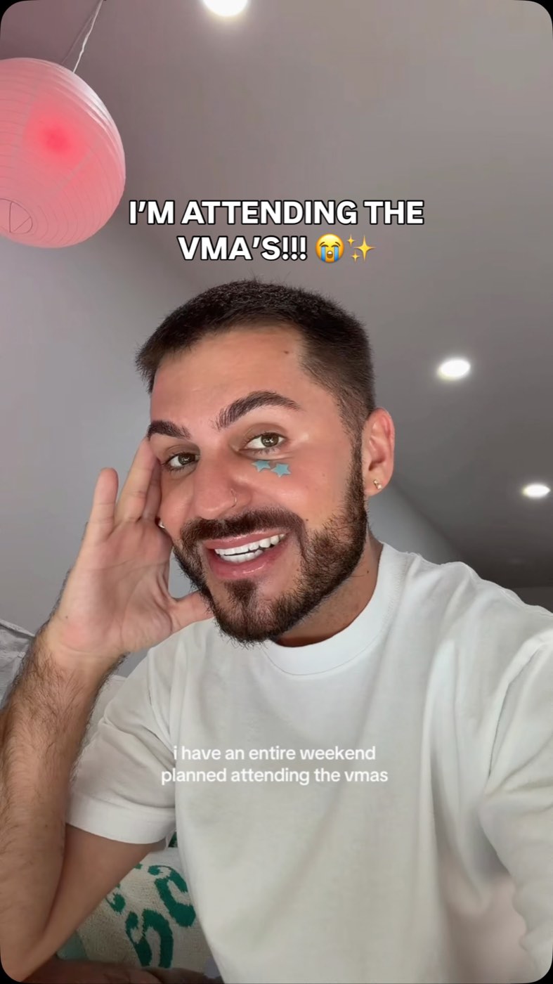 tyler announcing he's attending the vmas