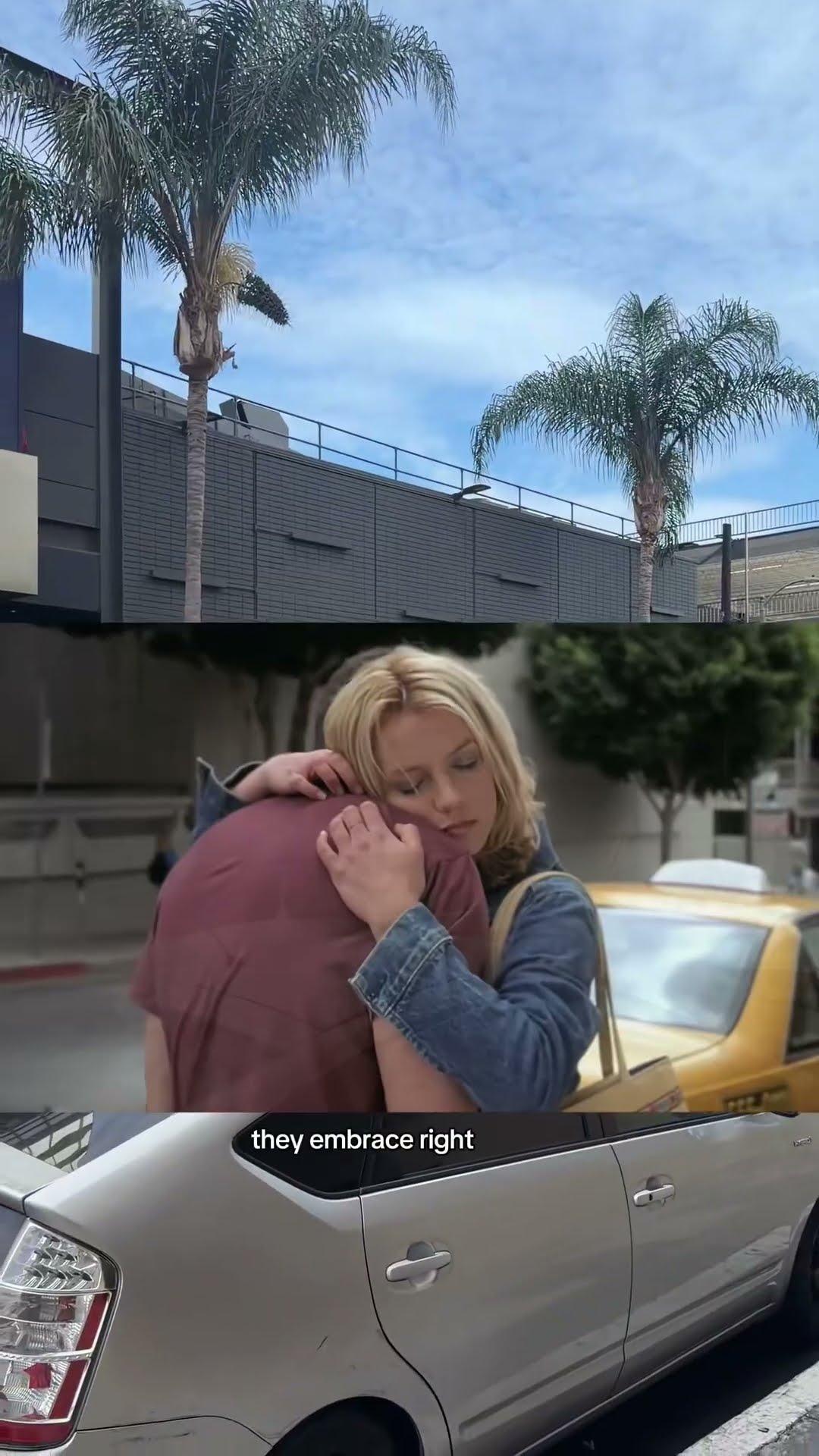 the real los angeles corner where britney spears filmed the crossroads hug scene, then and now